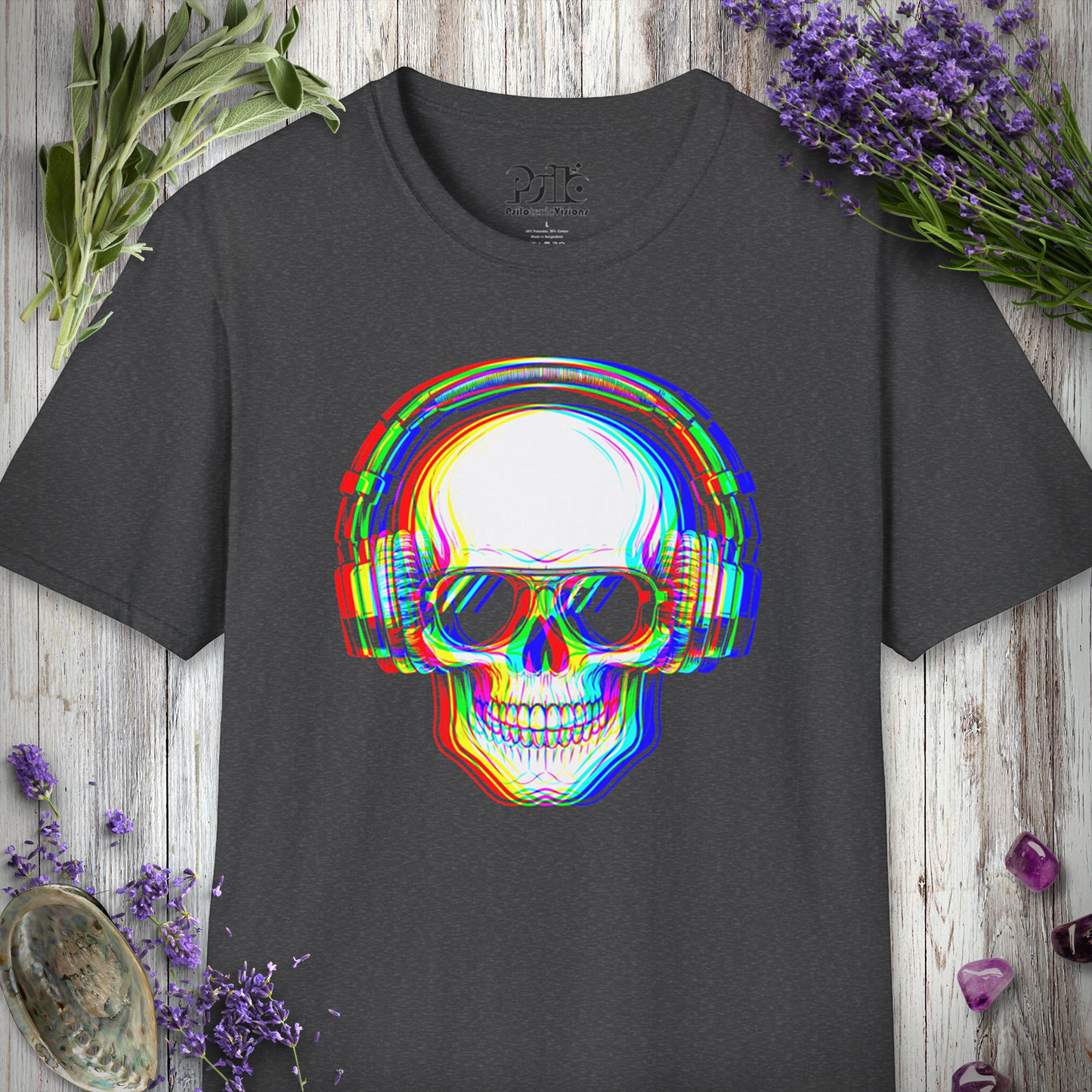 "Skull & Headphones Society" T-SHIRT