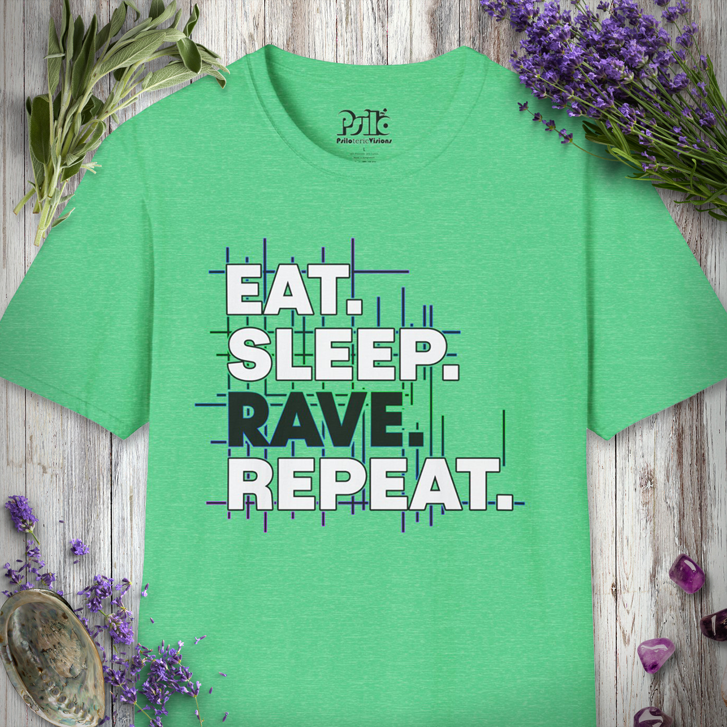 "Rave Repeat" T-SHIRT