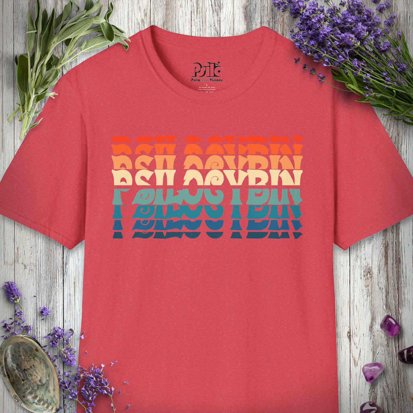 Psilocybin Text Effect T-Shirt