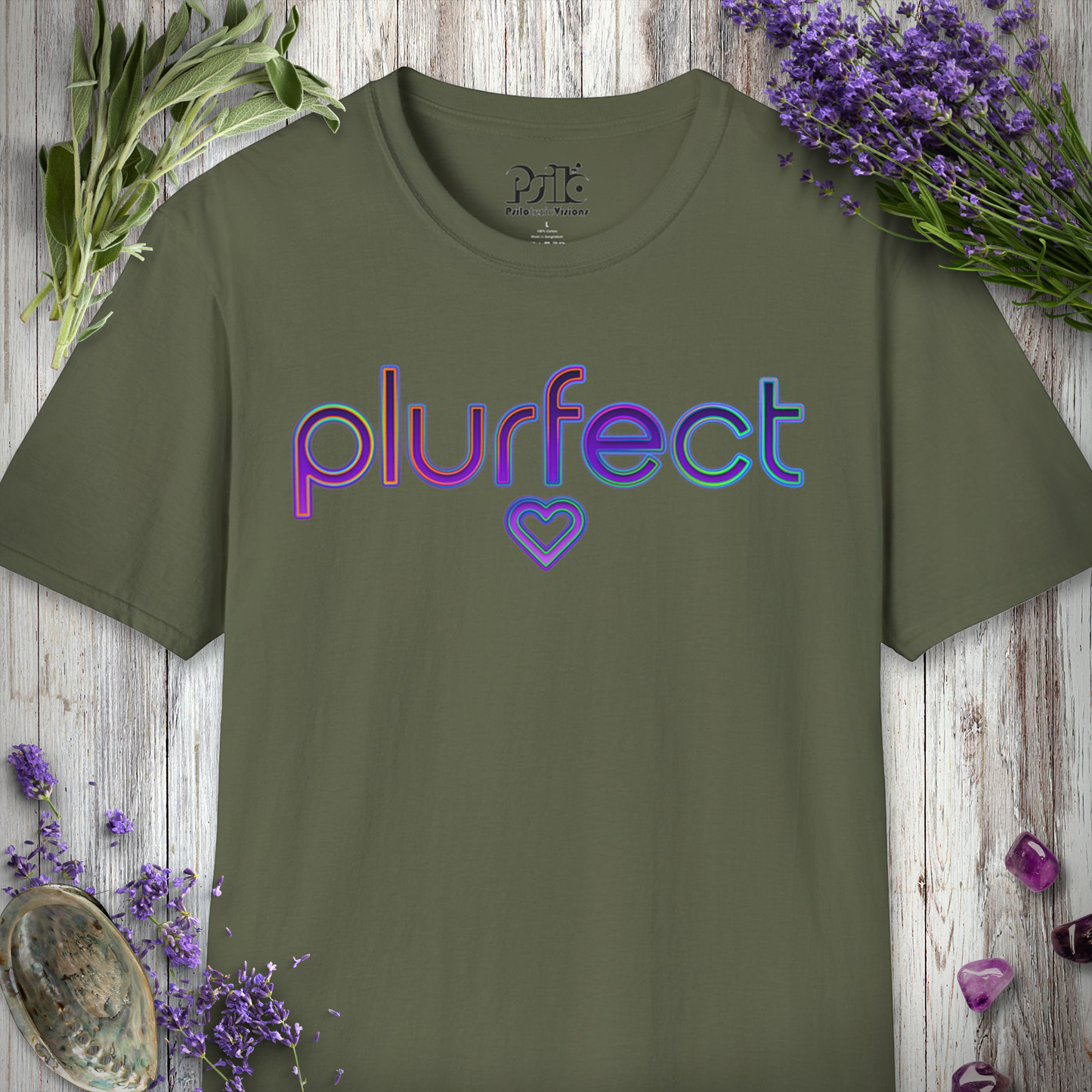 "Minimal Plurfect Heart" T-SHIRT