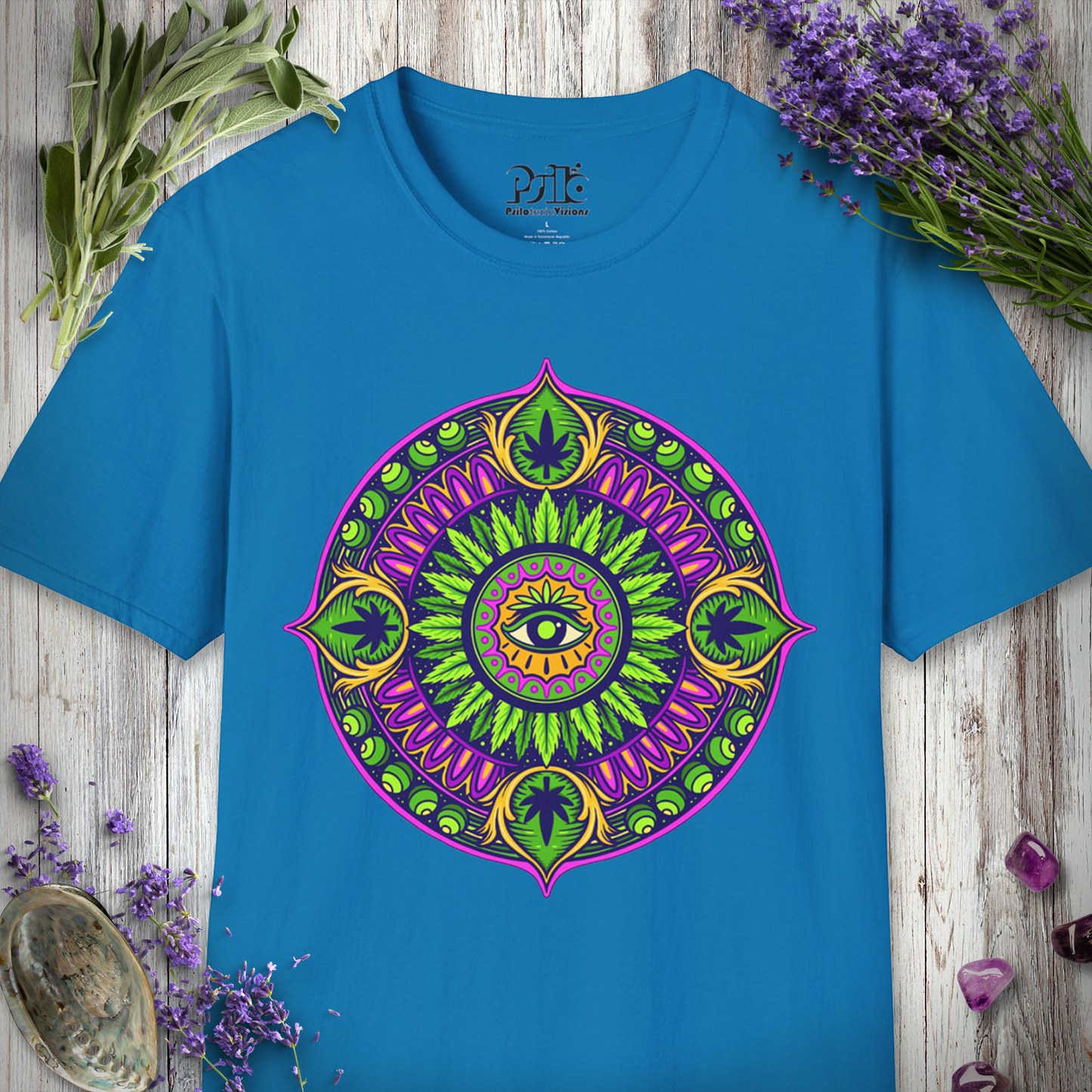 Marijuana Mandala T-SHIRT