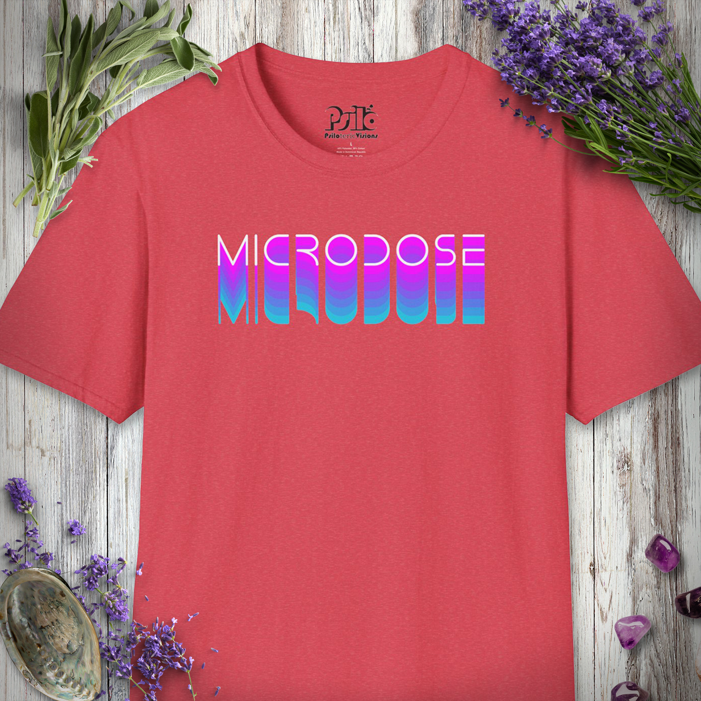 Microdose Text Effect T-SHIRT *