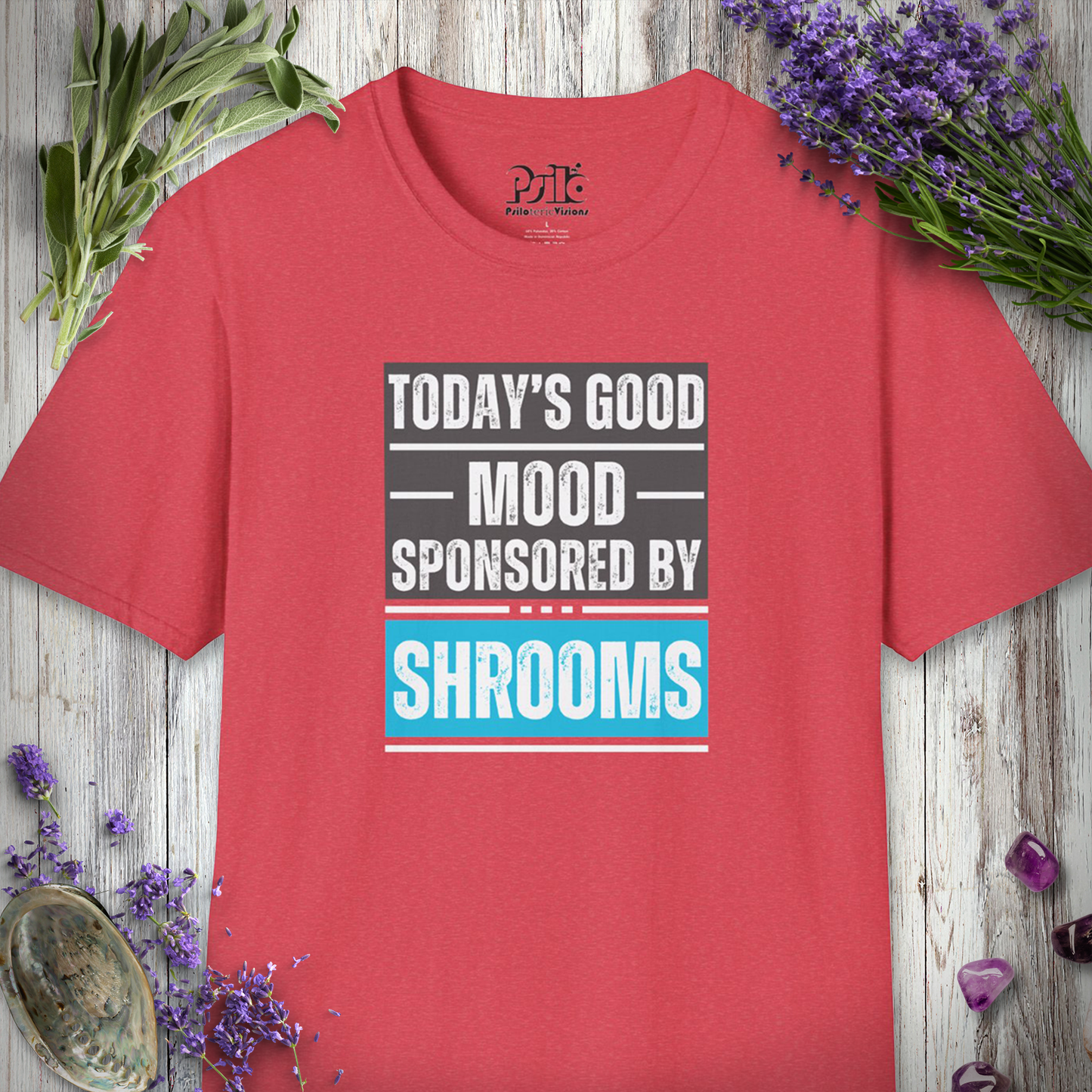 Sponsored By Shrooms T-SHIRT *