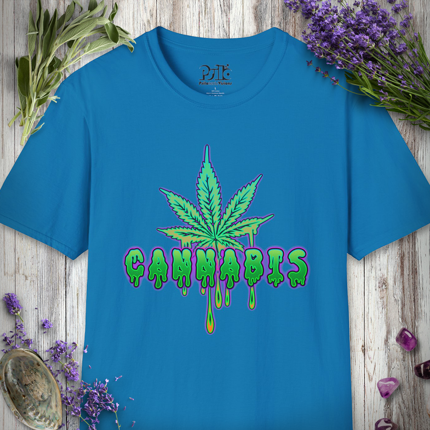 Trippy Cannabis T-SHIRT