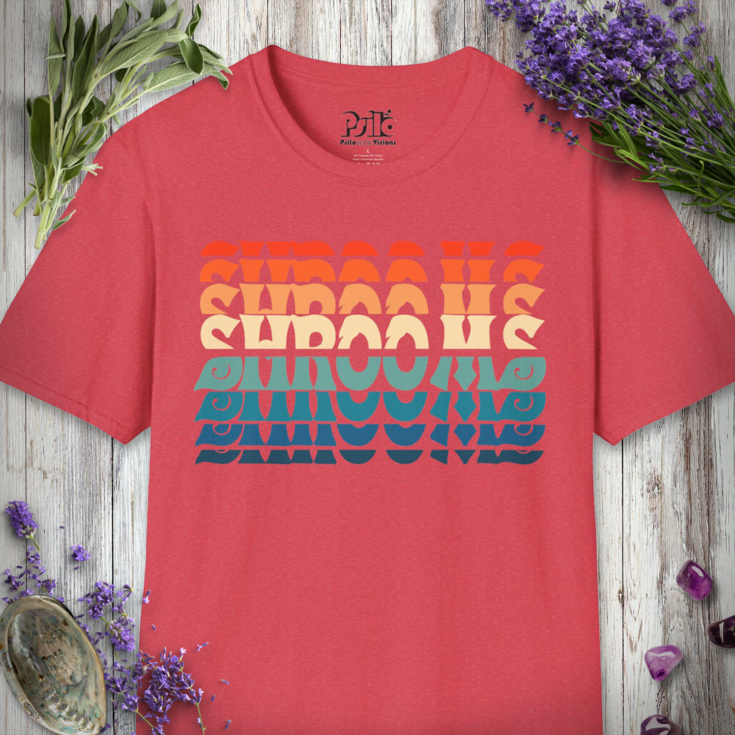 Shrooms Text Effect T-SHIRT