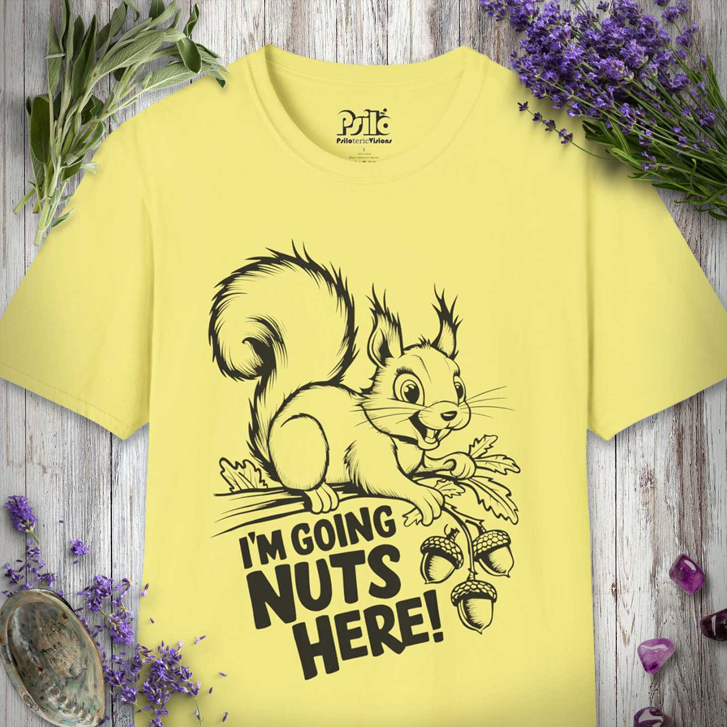 Going Nuts Here T-SHIRT