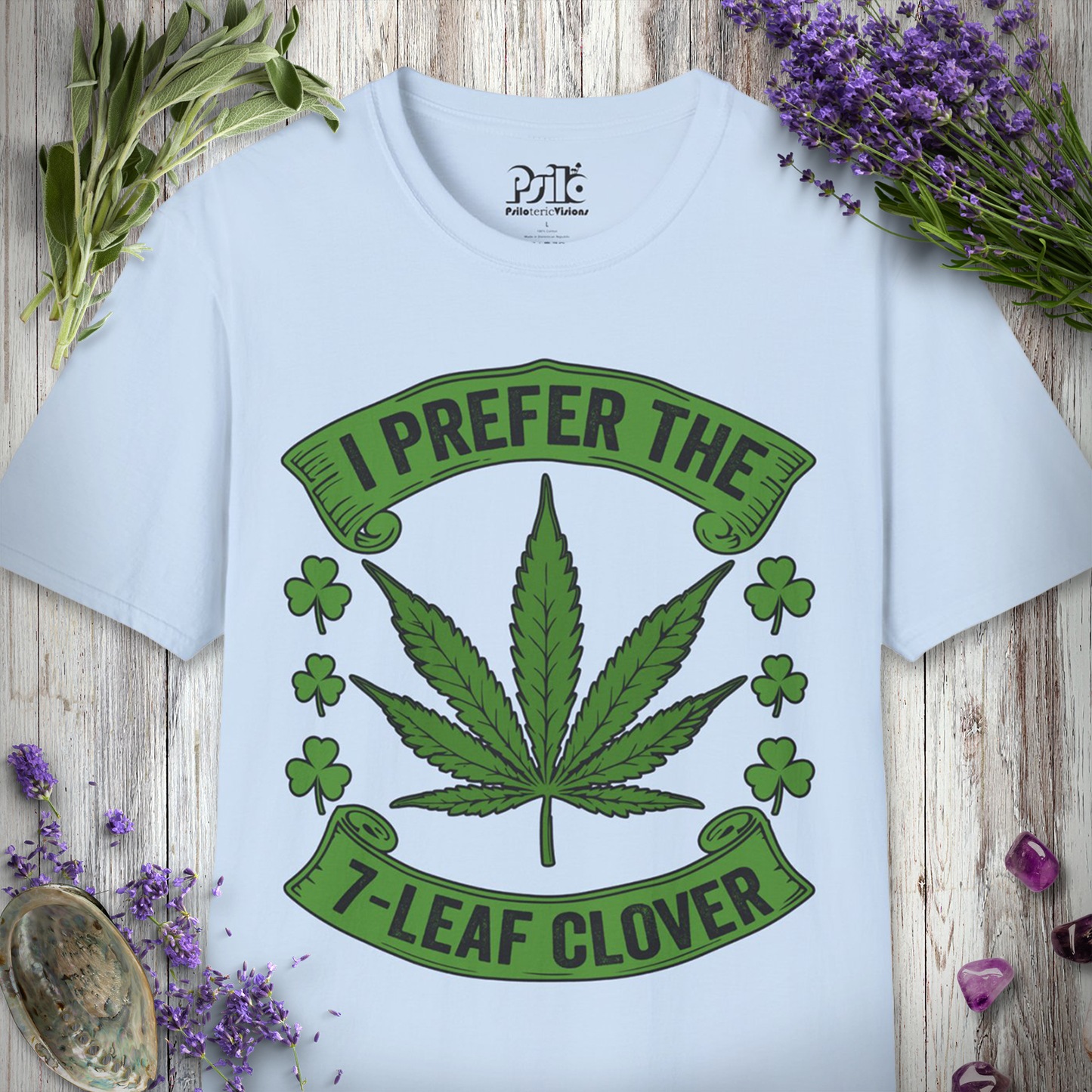 7 Leaf Clover T-SHIRT