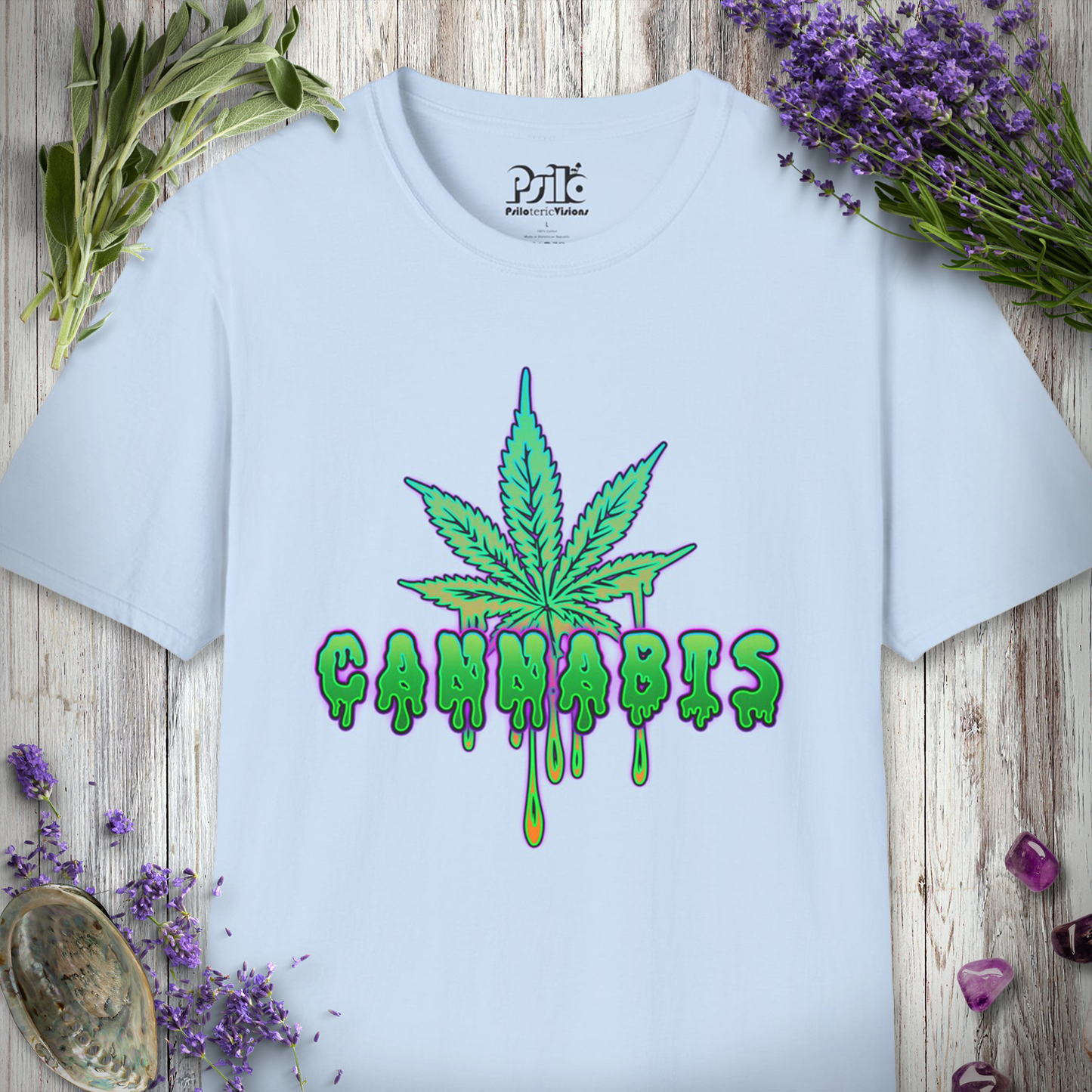 Trippy Cannabis T-SHIRT