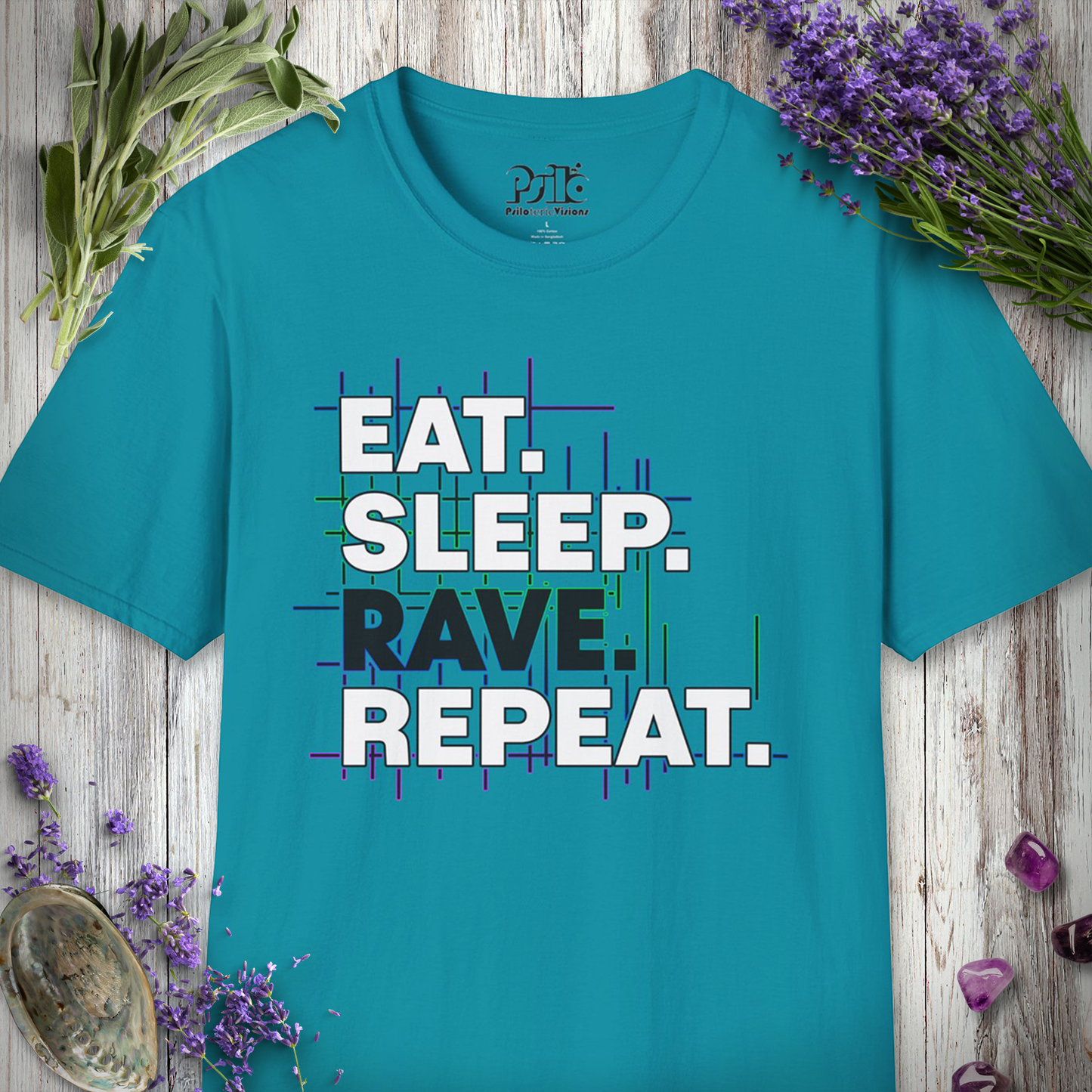 "Rave Repeat" T-SHIRT