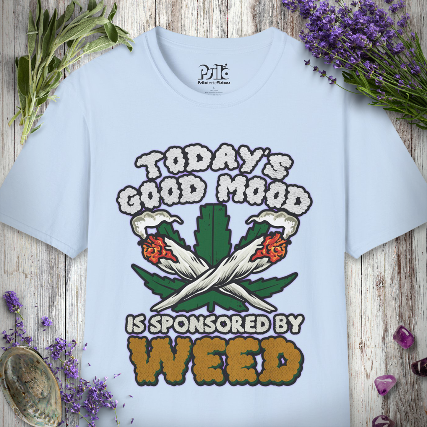 Sponsored By Weed T-SHIRT