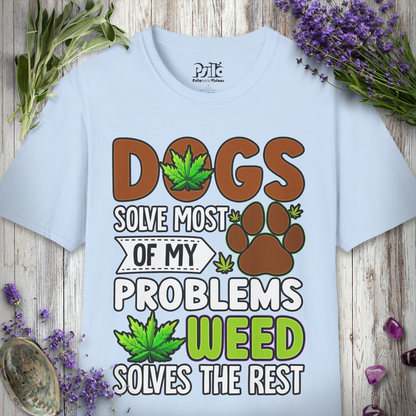 Weed Solves Problems T-SHIRT