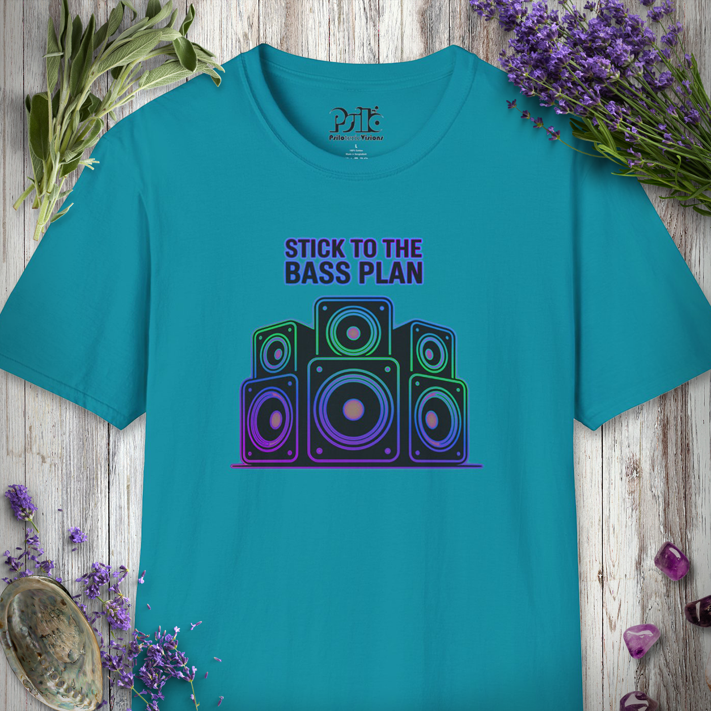 "The Bass Plan (Colored)" T-SHIRT