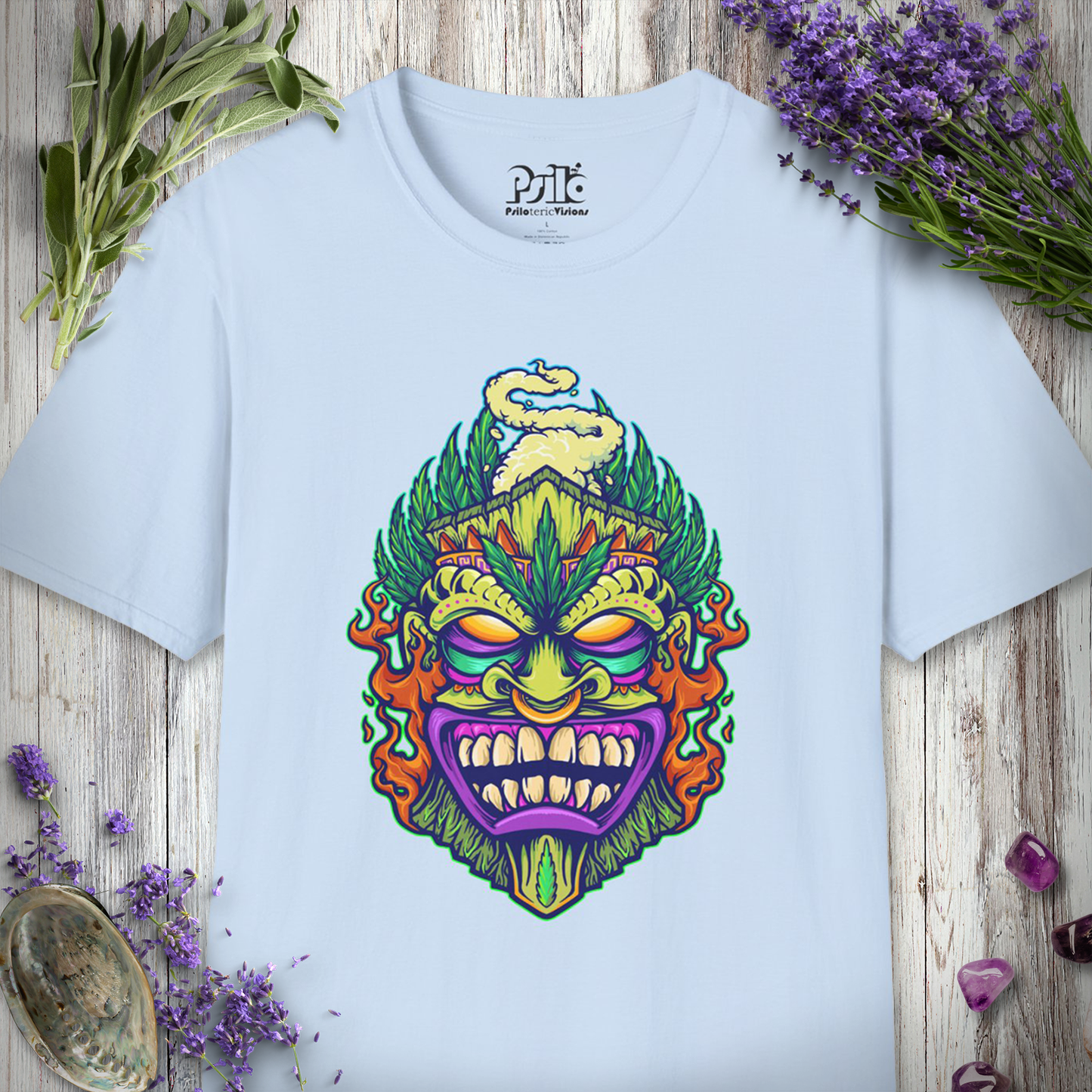 Marijuana Tiki T-SHIRT