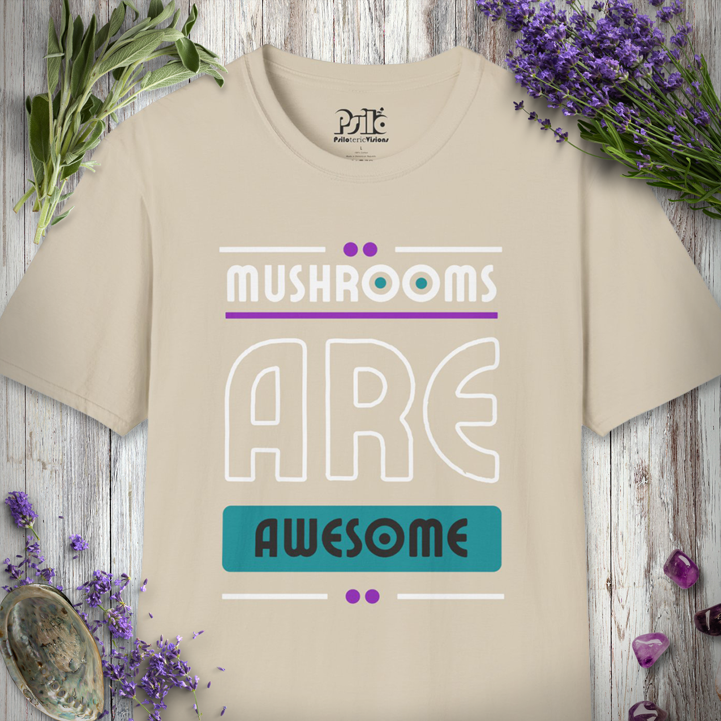 Mushrooms Are Awesome T-SHIRT