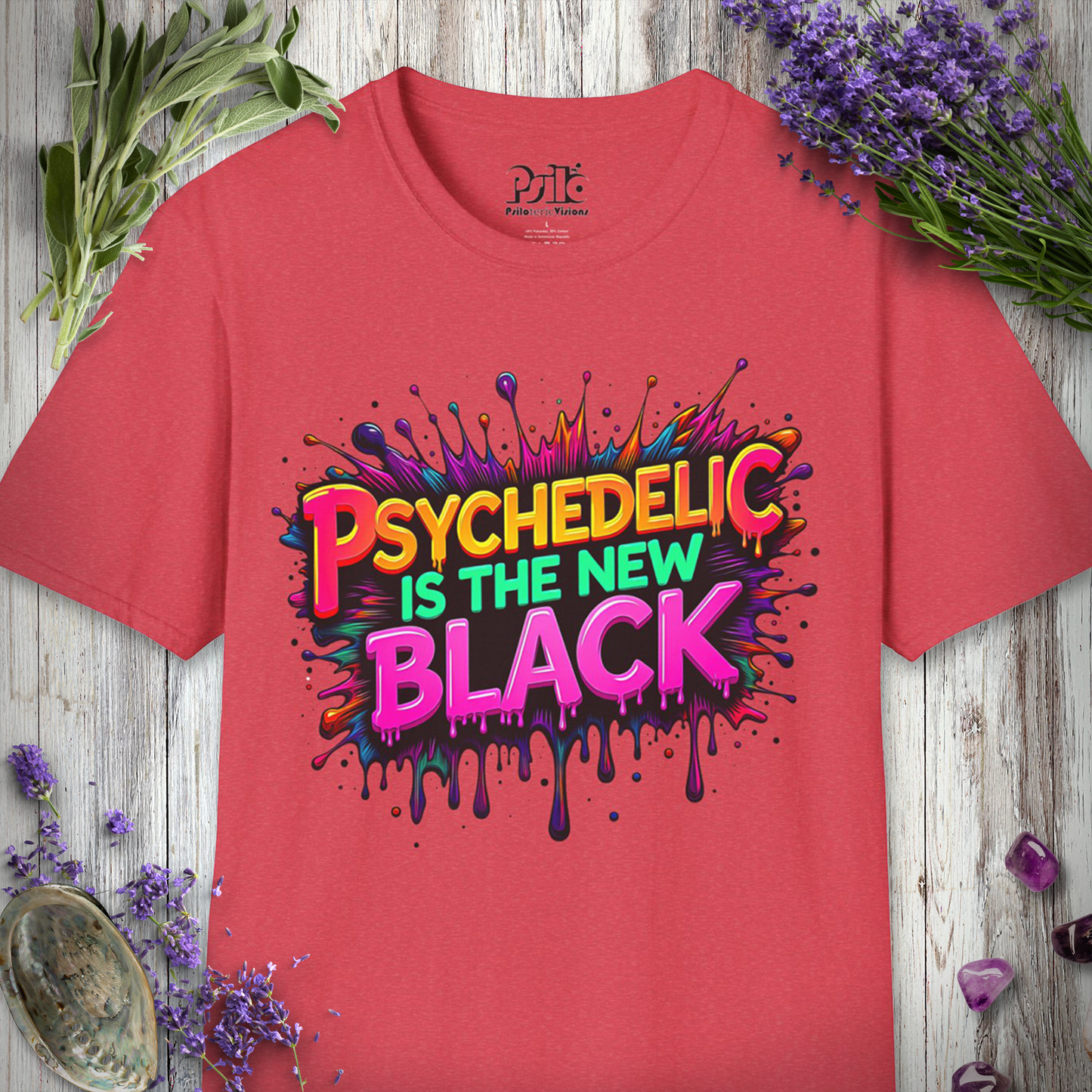 Psychedelic Is The New Black T-SHIRT