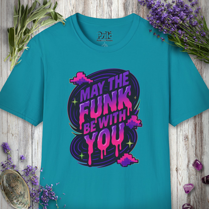 "Funk Be With You - 8 Bit Clouds" T-SHIRT