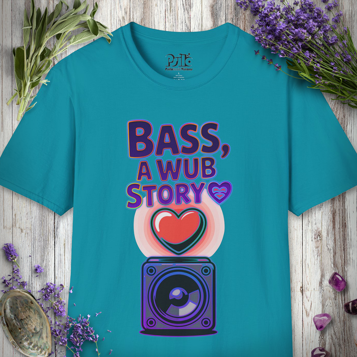 "A Wub Story (Sub Heart) V2" T-SHIRT