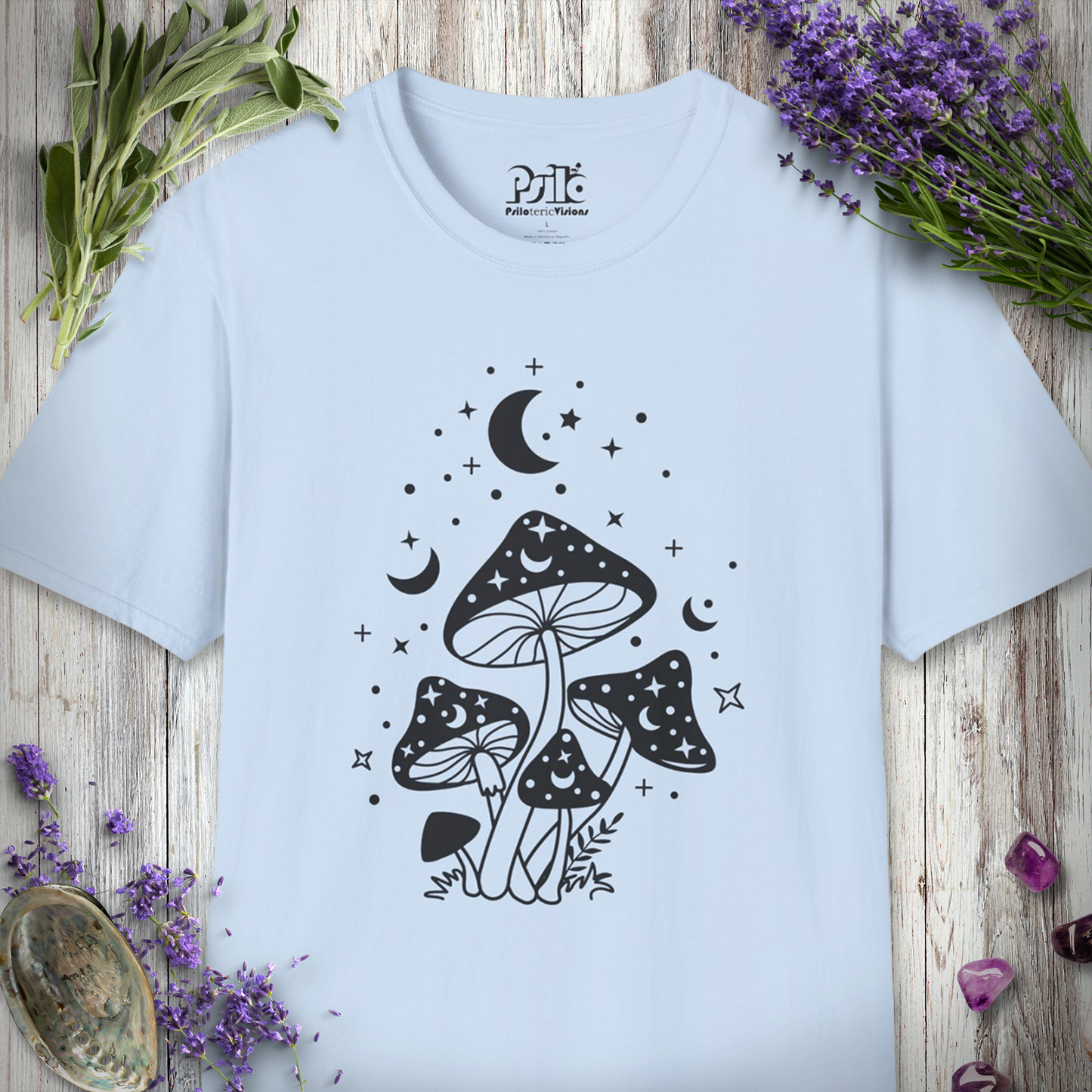 Moonlit Mushrooms T-SHIRT