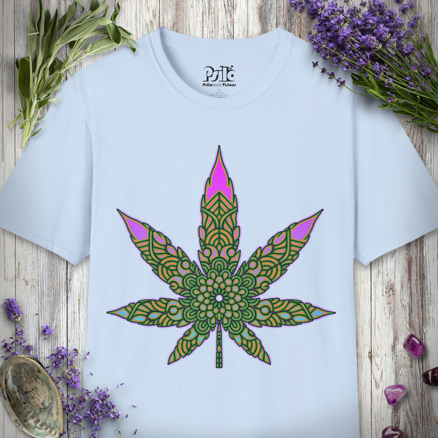 Cannabis Mandala T-SHIRT