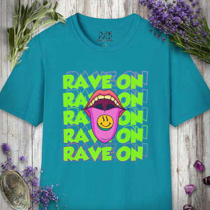 "Rave On Tongue" T-SHIRT