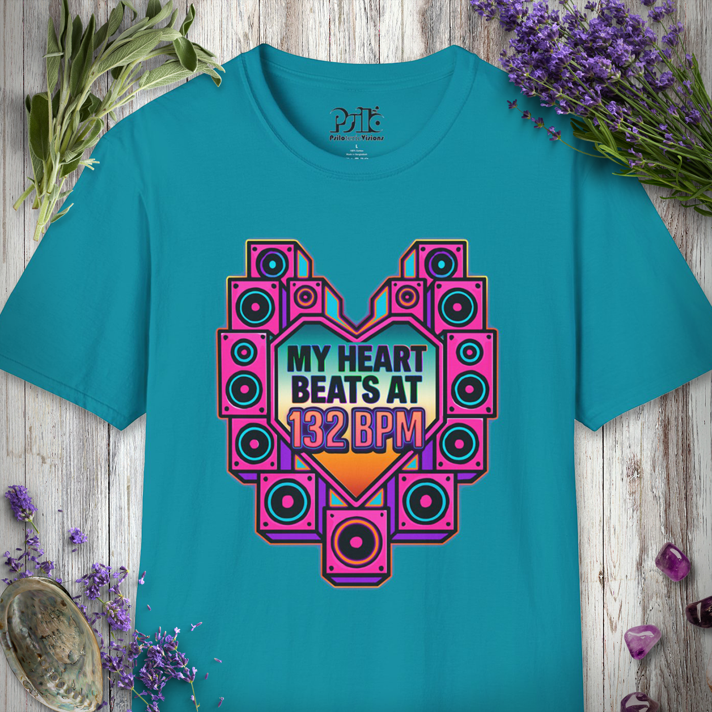 "Heart Beats At 132 BPM" T-SHIRT