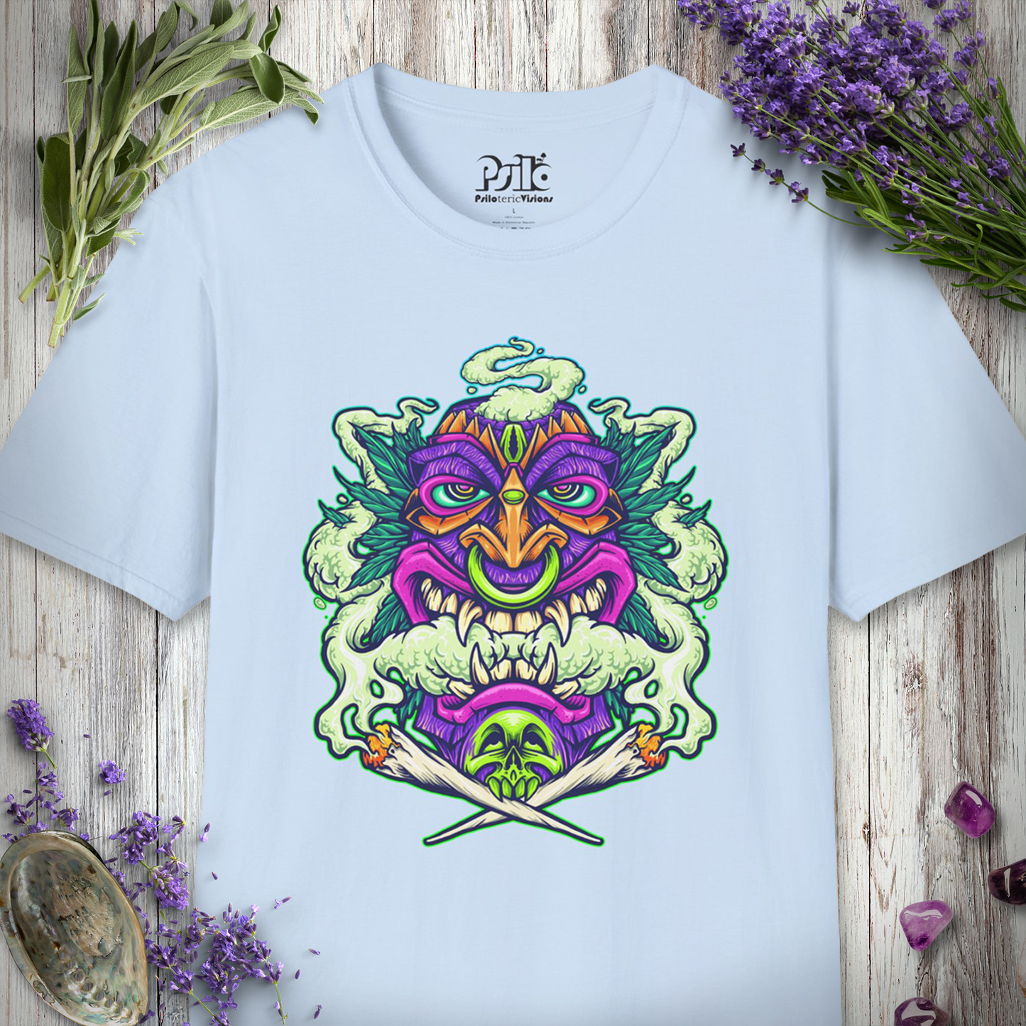 Blitzed Tiki God T-SHIRT