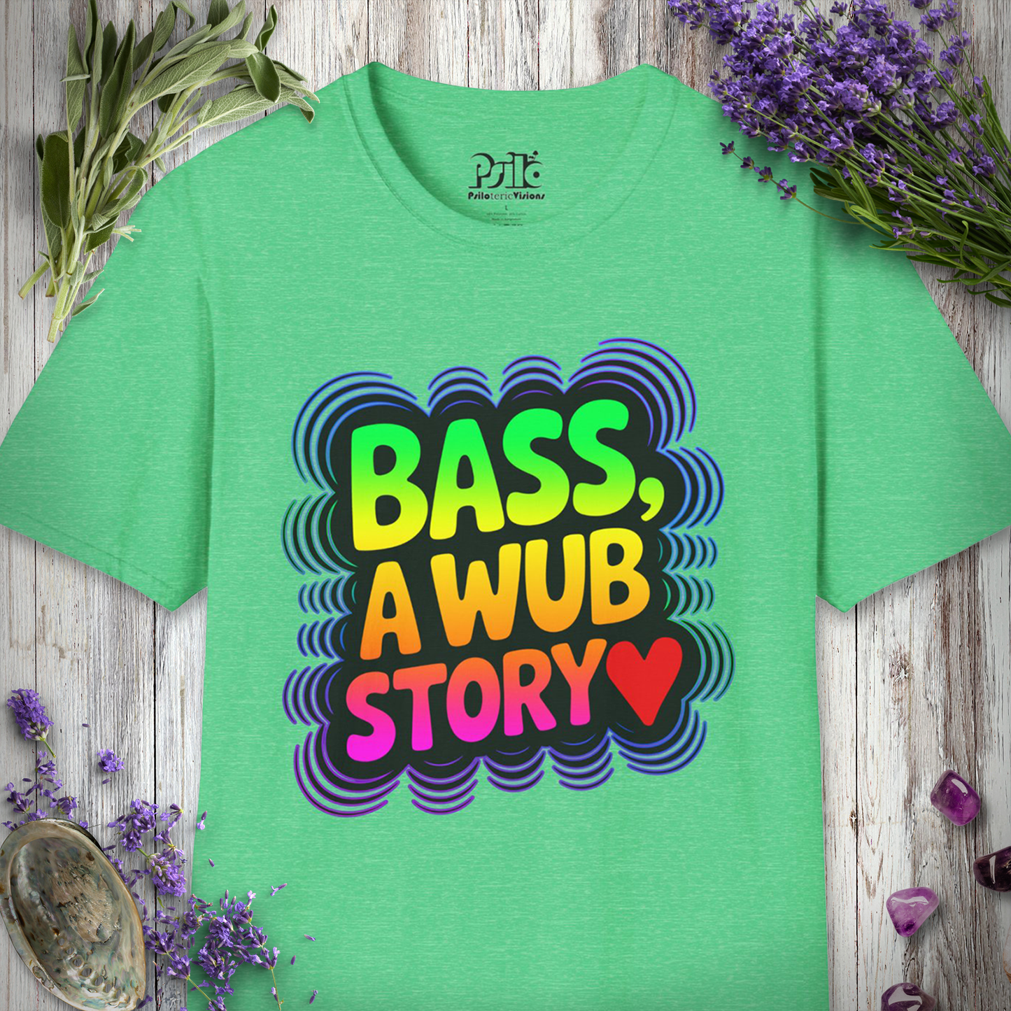 "A Wub Story (Typography)" T-SHIRT