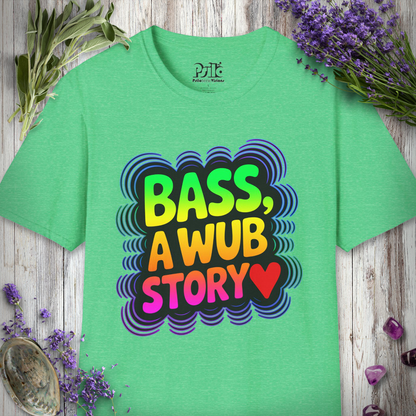 "A Wub Story (Typography)" T-SHIRT