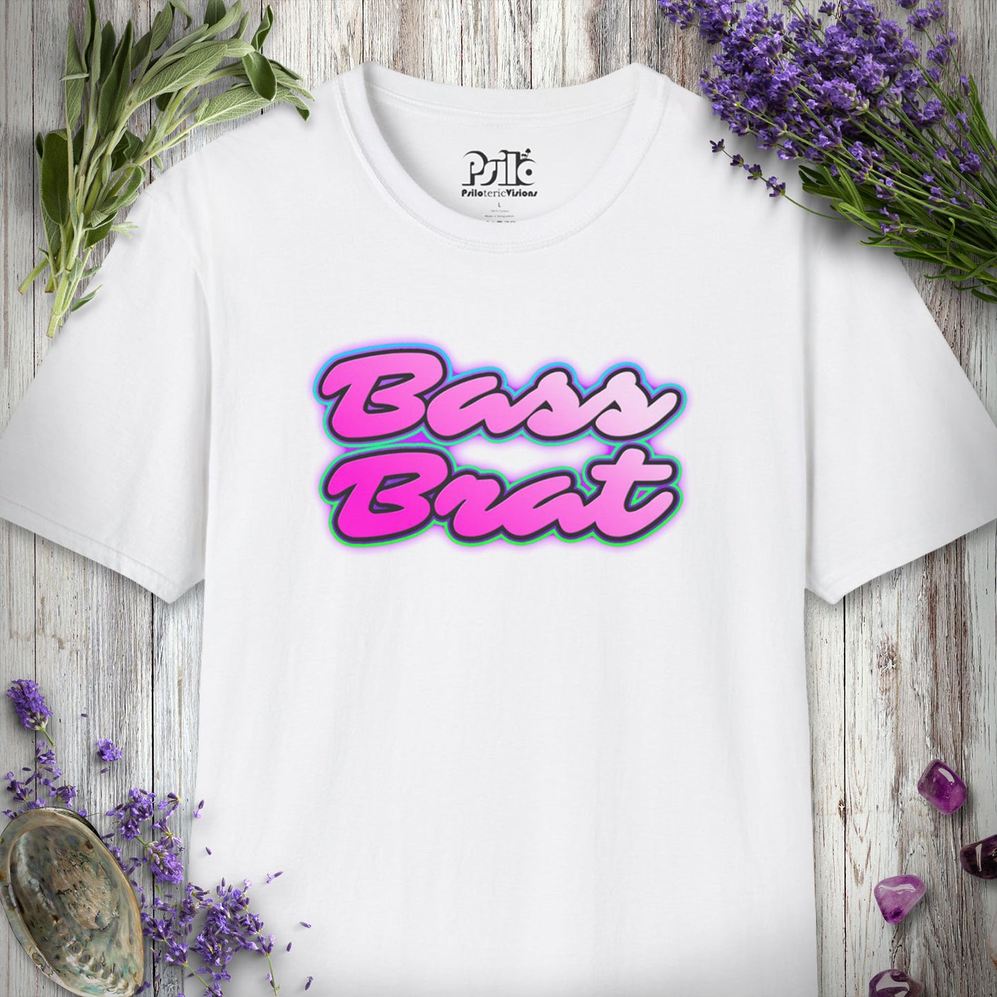 "Bass Brat (Pink)" T-SHIRT