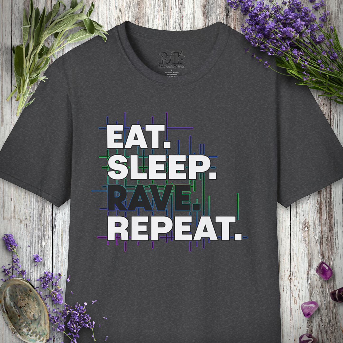 "Rave Repeat" T-SHIRT