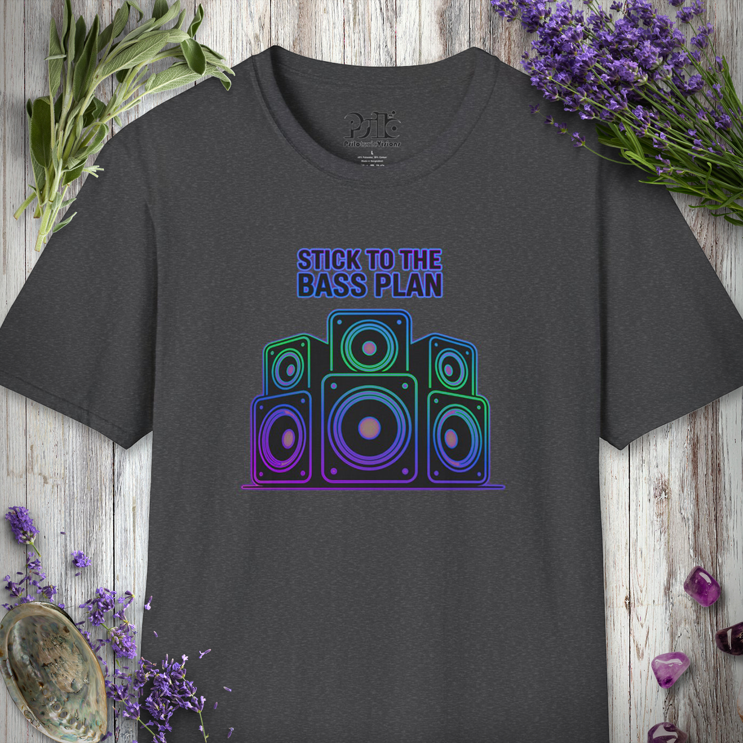 "The Bass Plan (Colored)" T-SHIRT