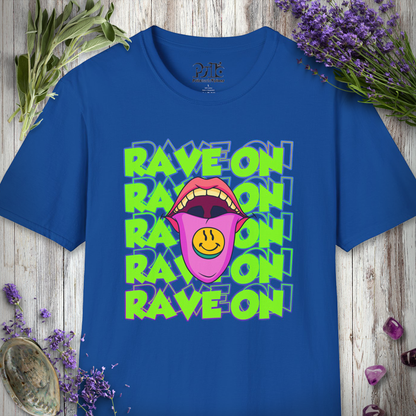 "Rave On Tongue" T-SHIRT