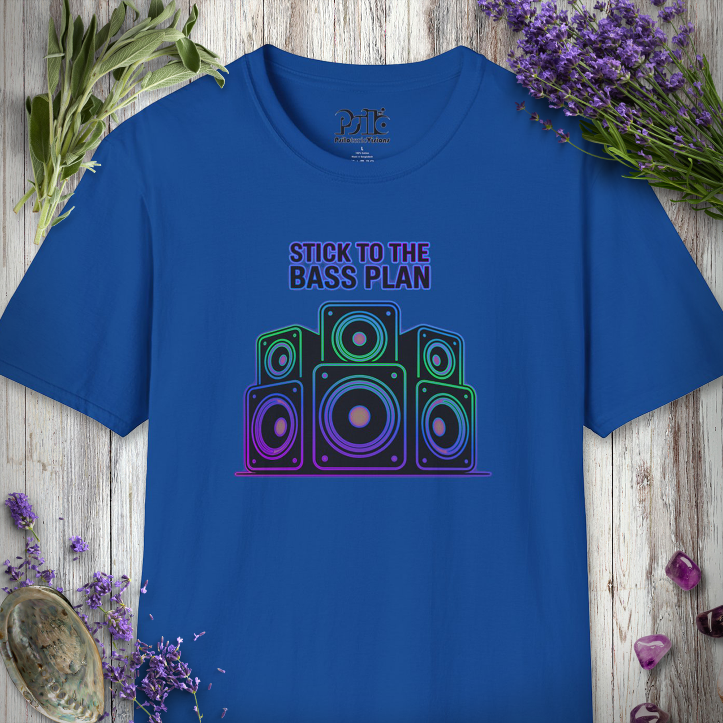 "The Bass Plan (Colored)" T-SHIRT