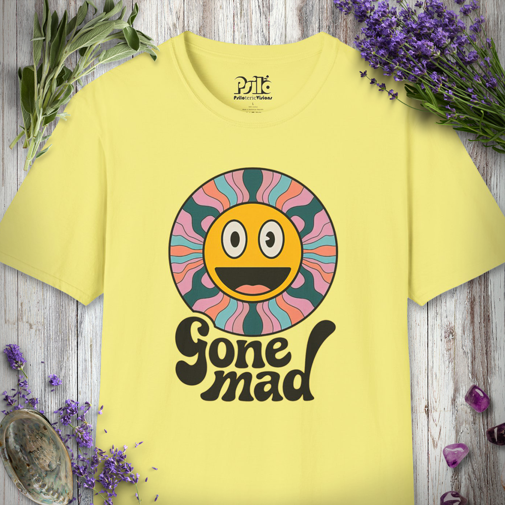 Gone Mad Smiley T-SHIRT