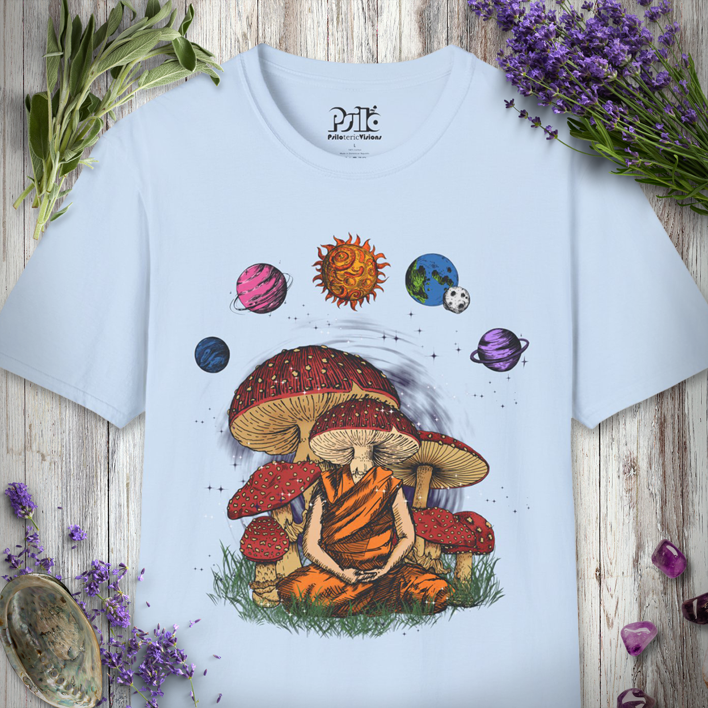 Buddhist Mushroom Head T-SHIRT