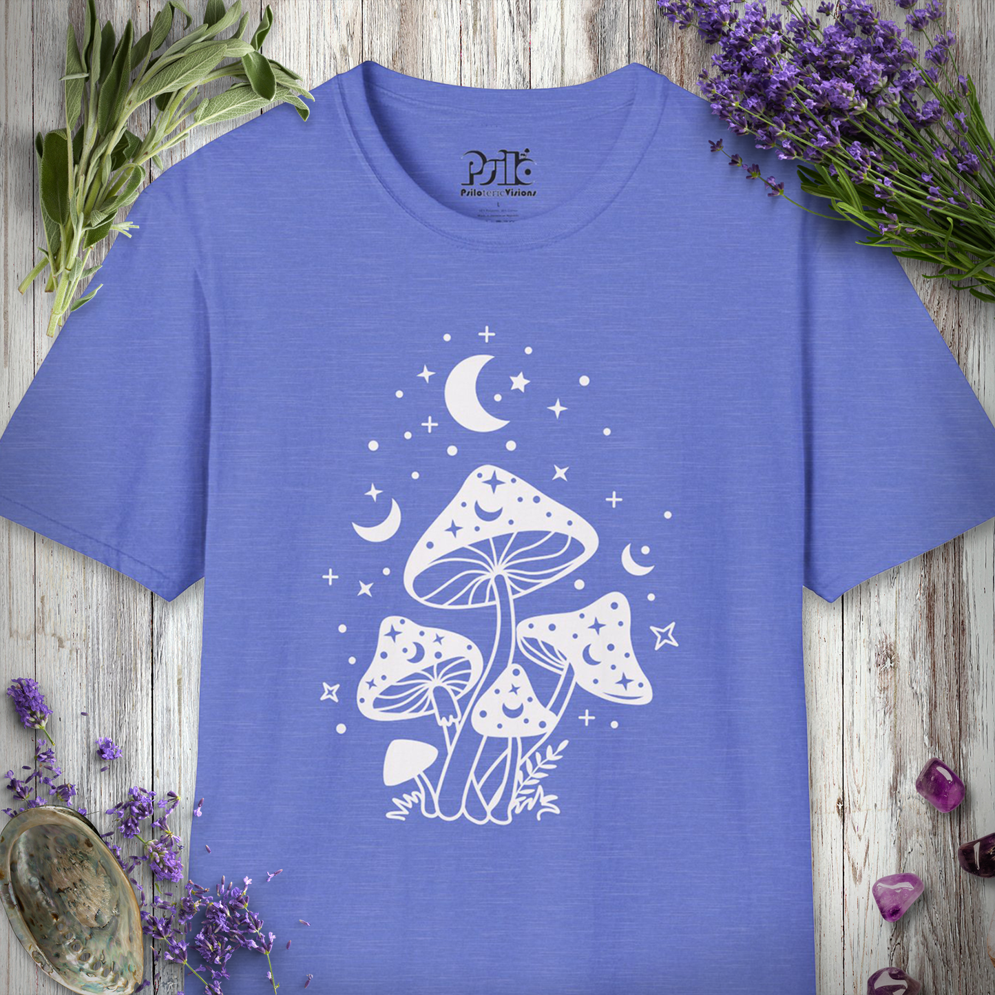 Moonlit Mushrooms T-SHIRT