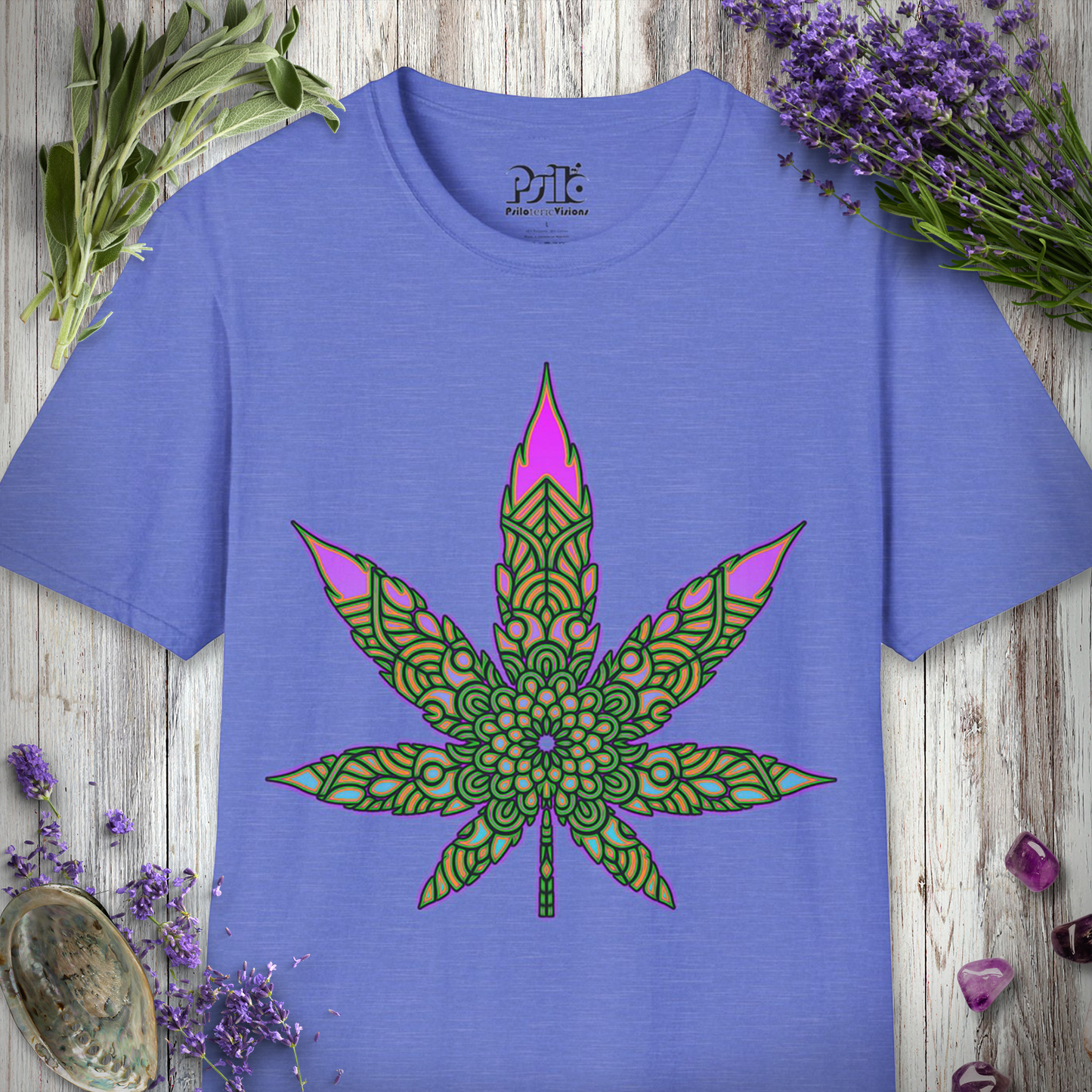 Cannabis Mandala T-SHIRT