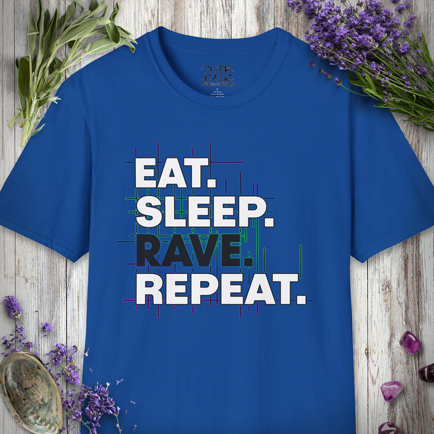 "Rave Repeat" T-SHIRT