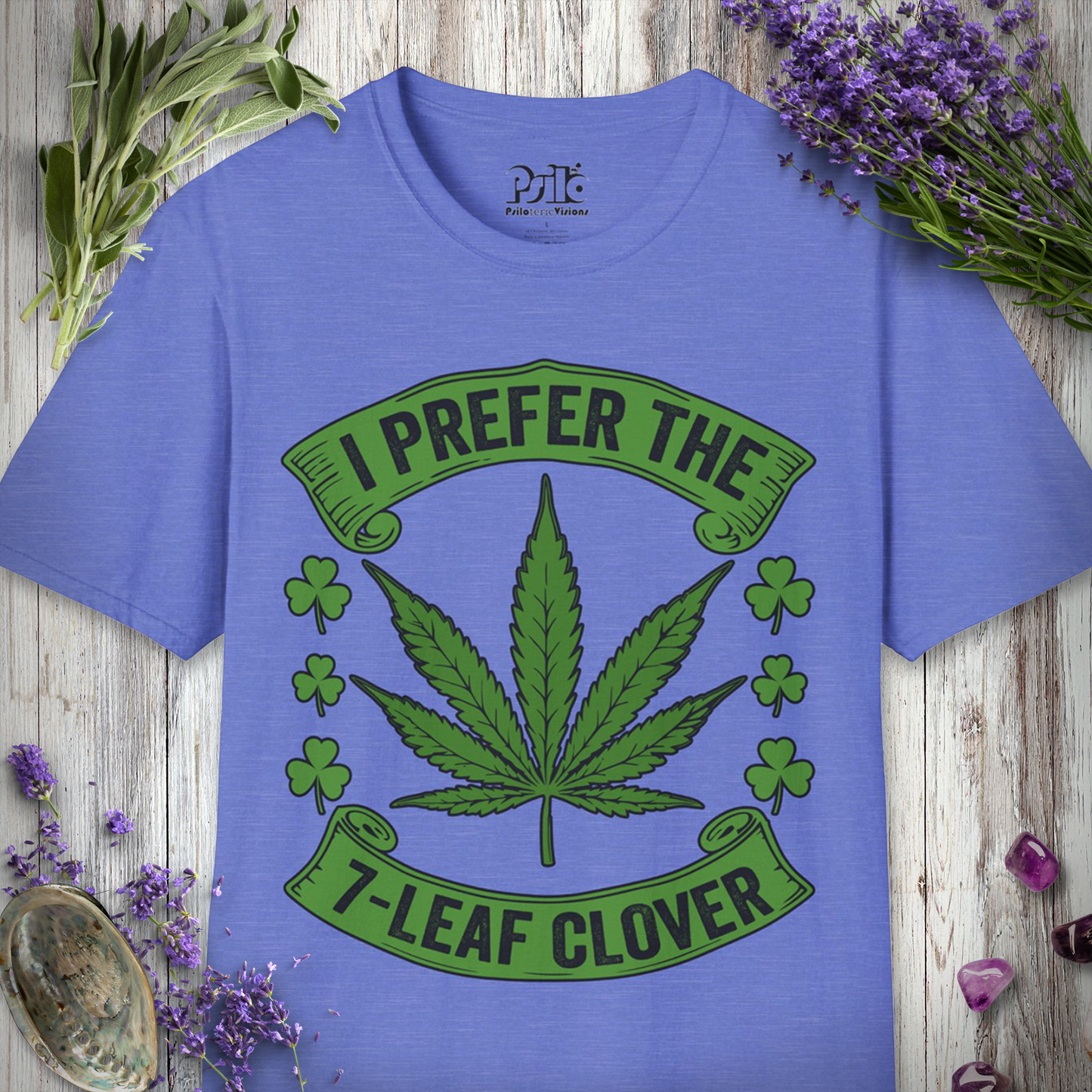 7 Leaf Clover T-SHIRT