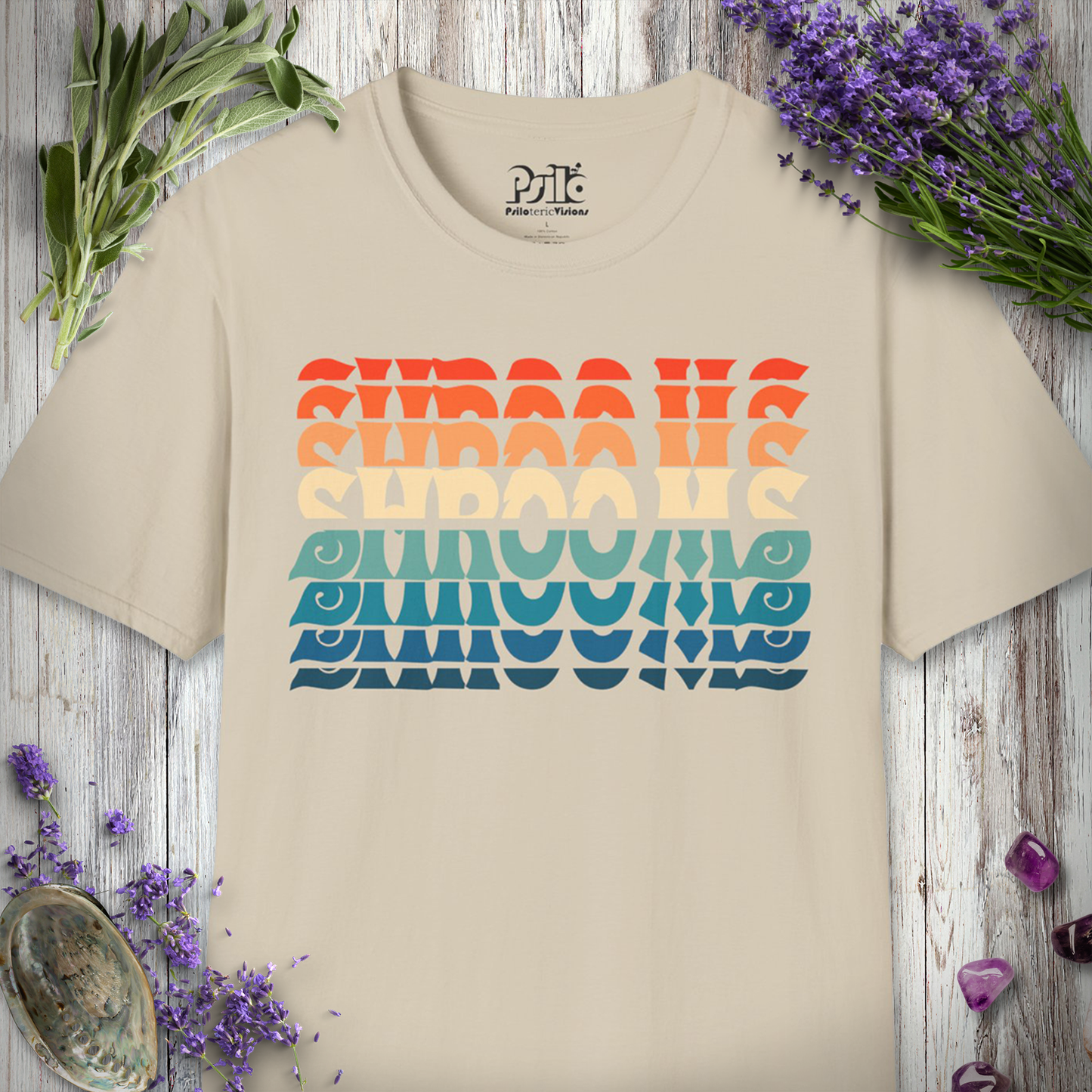 Shrooms Text Effect T-SHIRT