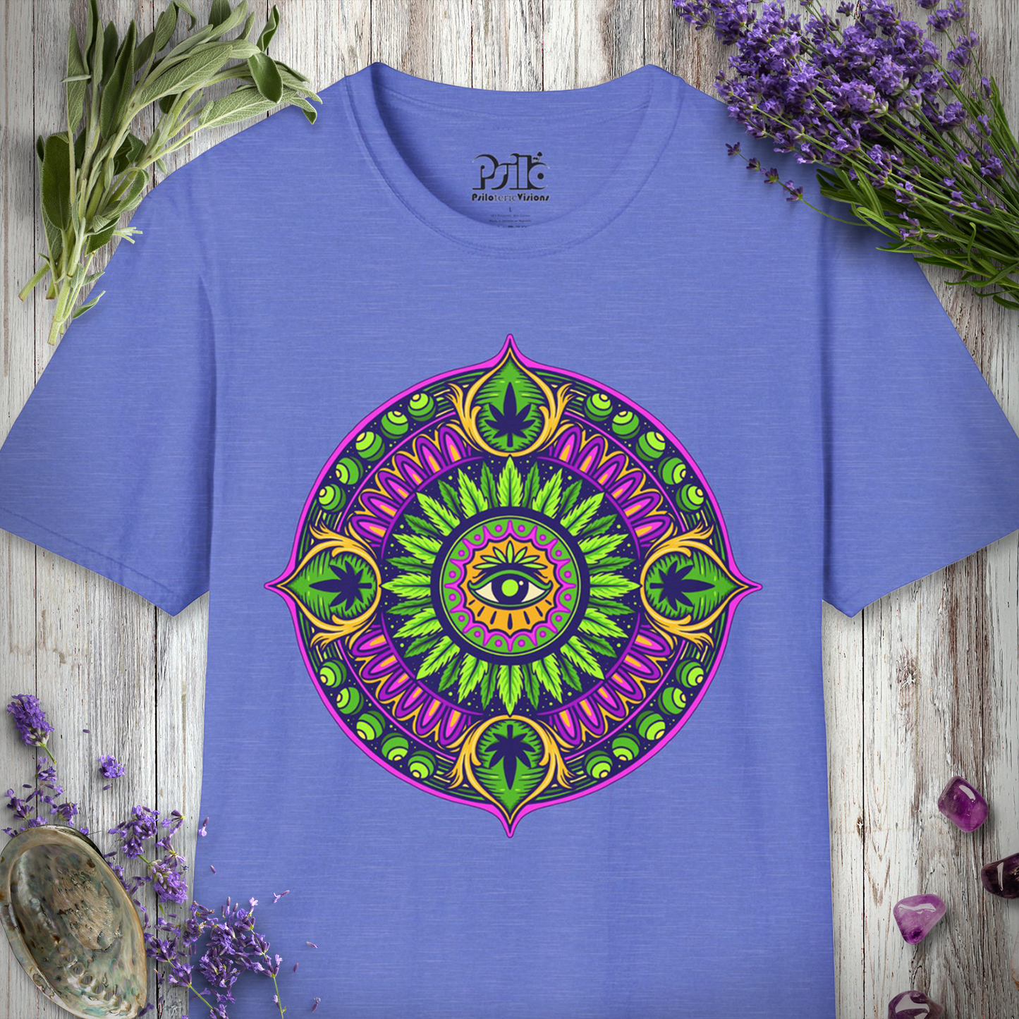 Marijuana Mandala T-SHIRT