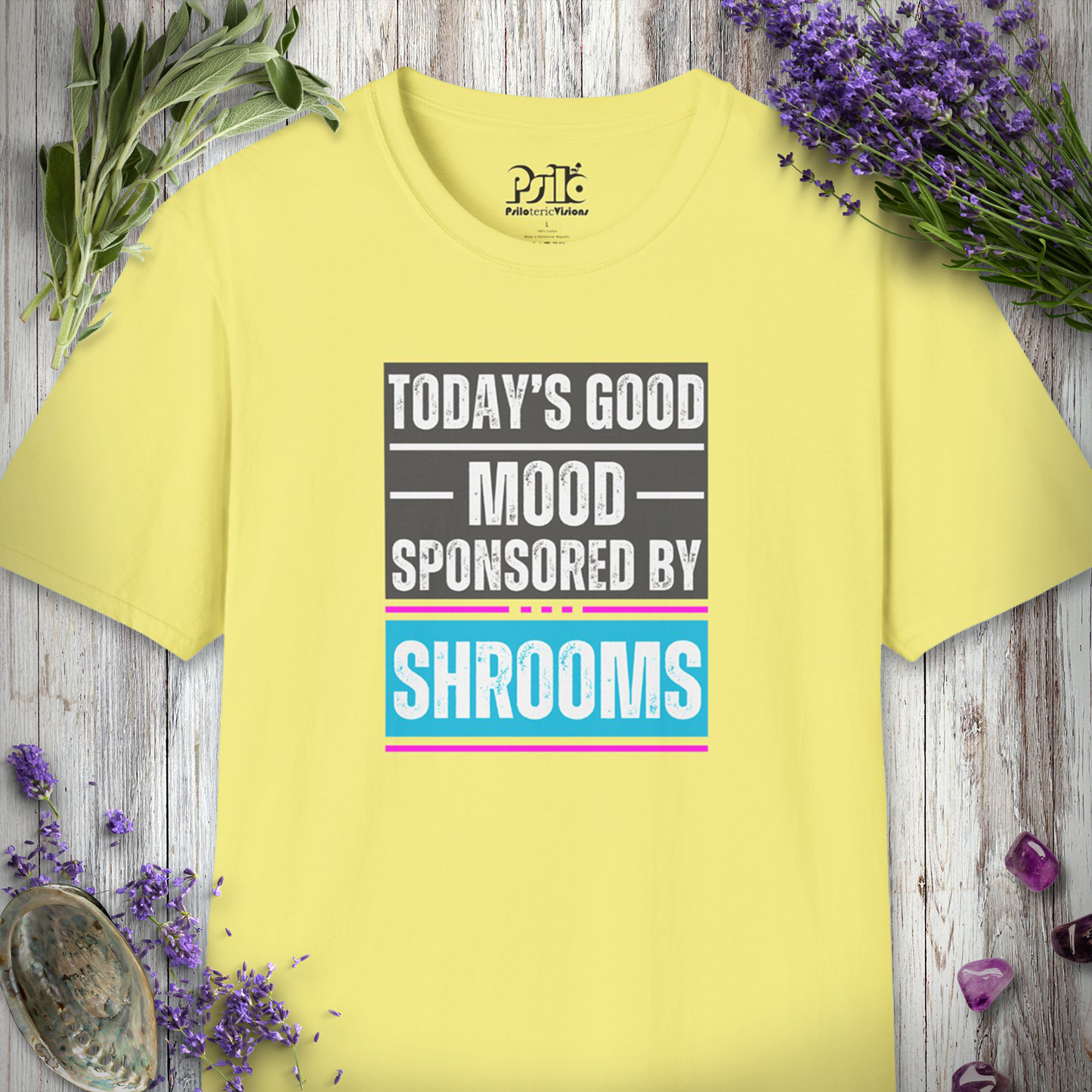 Sponsored By Shrooms T-SHIRT *