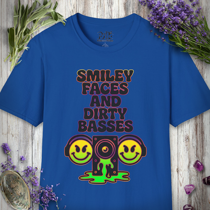 "Smiley Faces & Dirty Basses" T-SHIRT