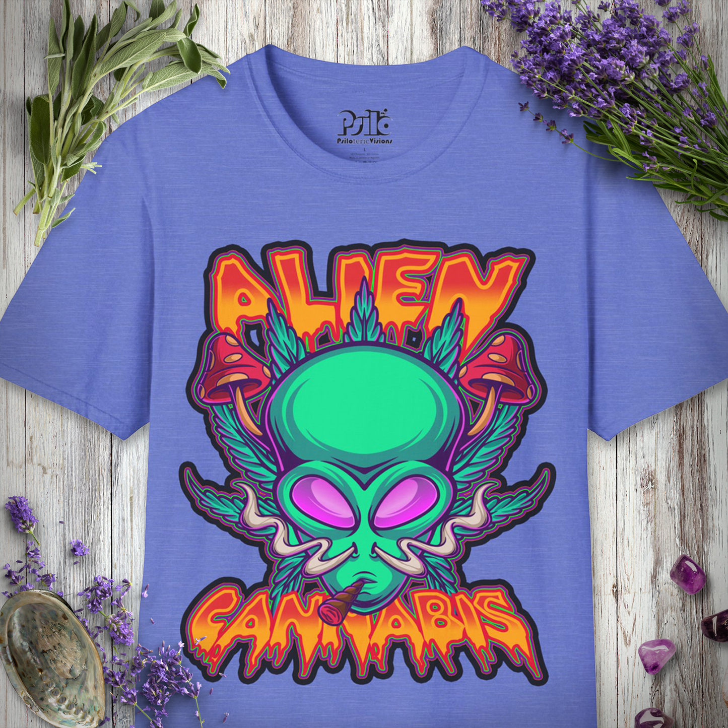 Alien Cannabis T-SHIRT