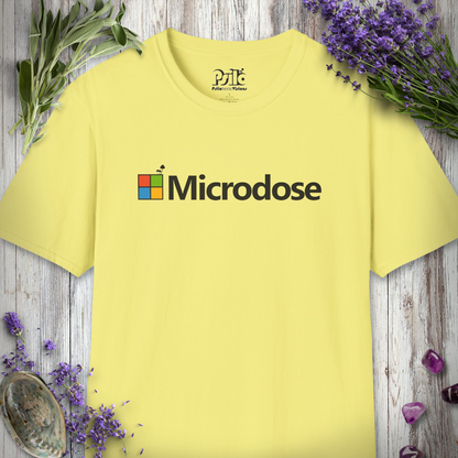 Microdose w/ Mushies T-SHIRT *