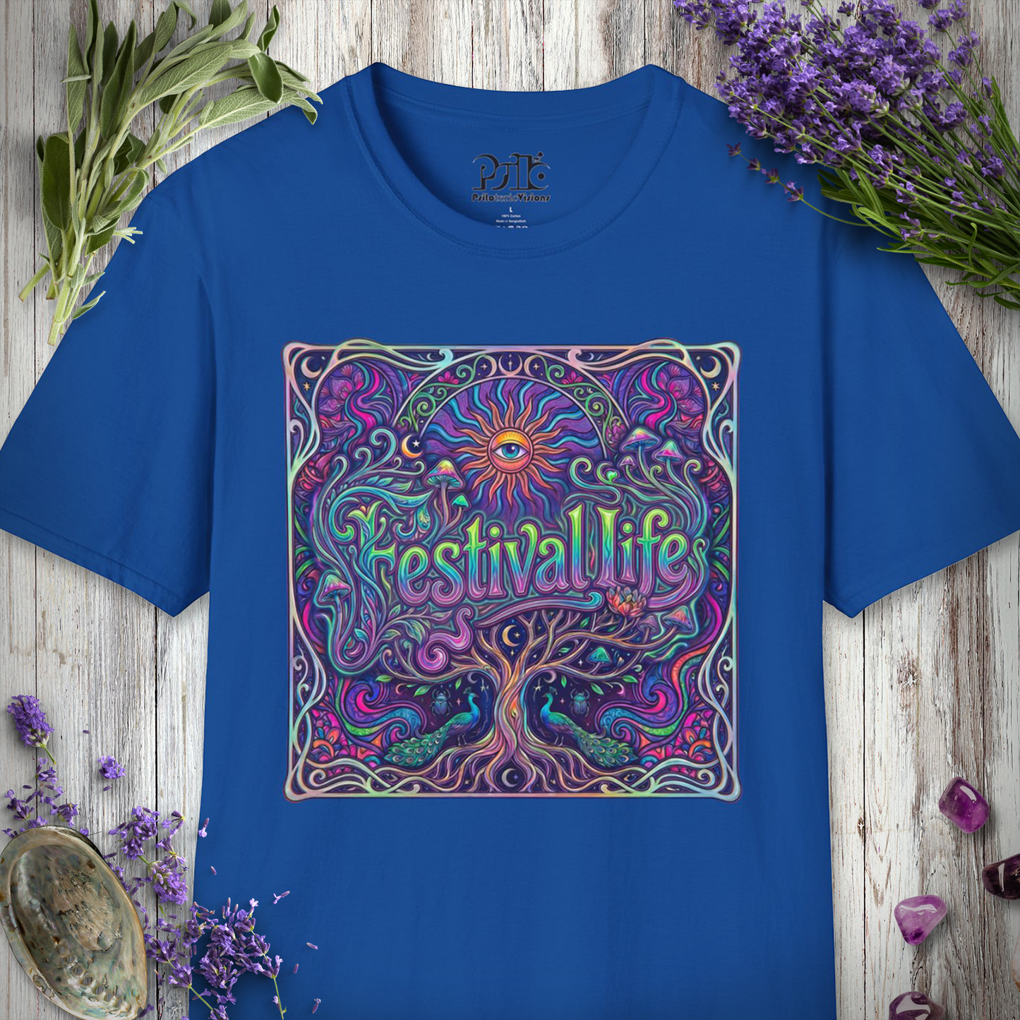 "Festival Life Art Nouveau" T-SHIRT