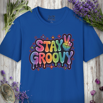 "Stay Groovy" T-SHIRT