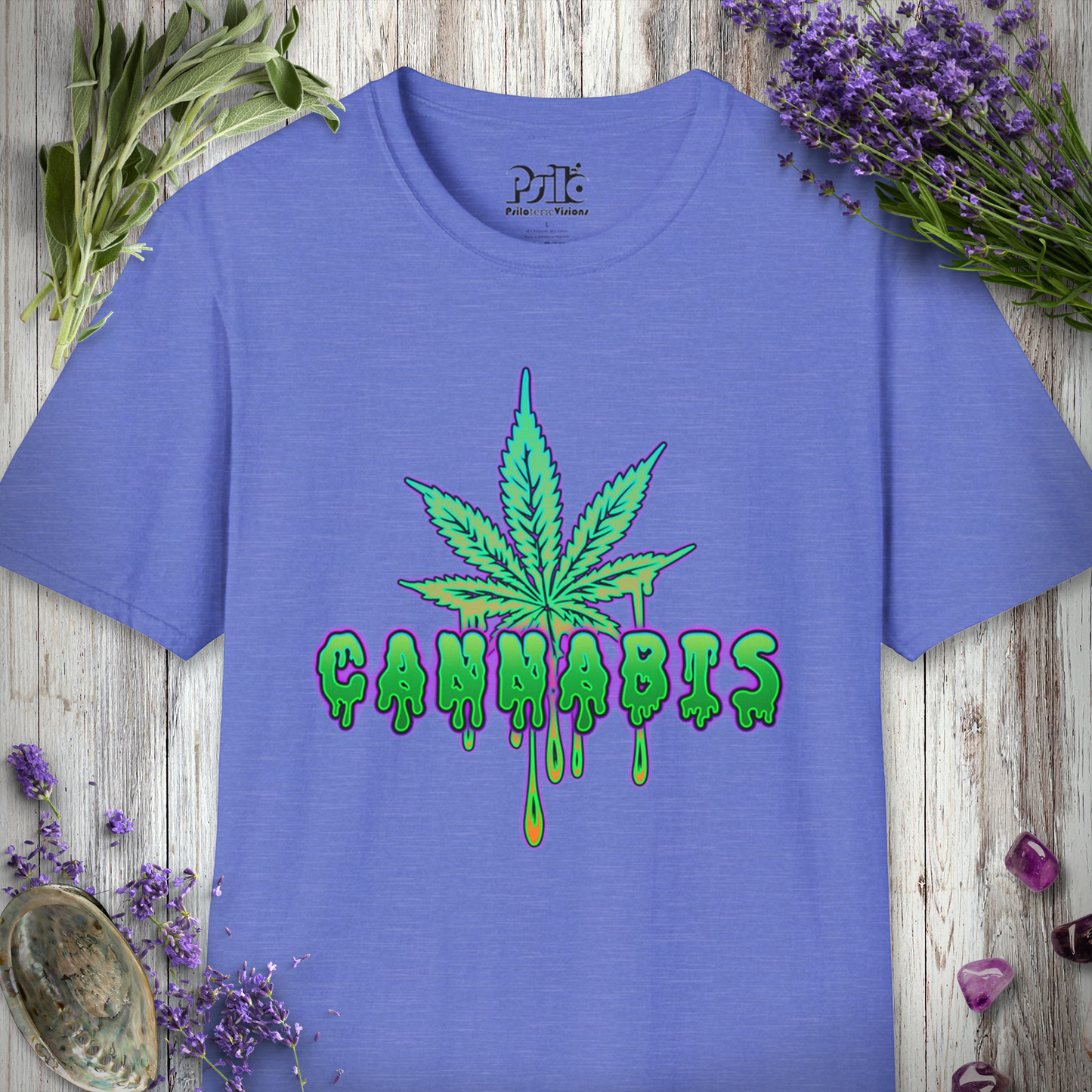 Trippy Cannabis T-SHIRT