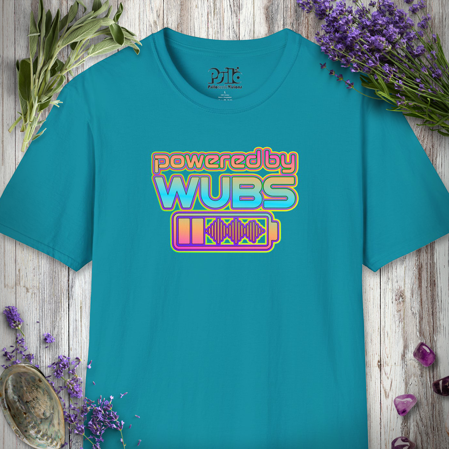 "Powered By Wubs" T-SHIRT