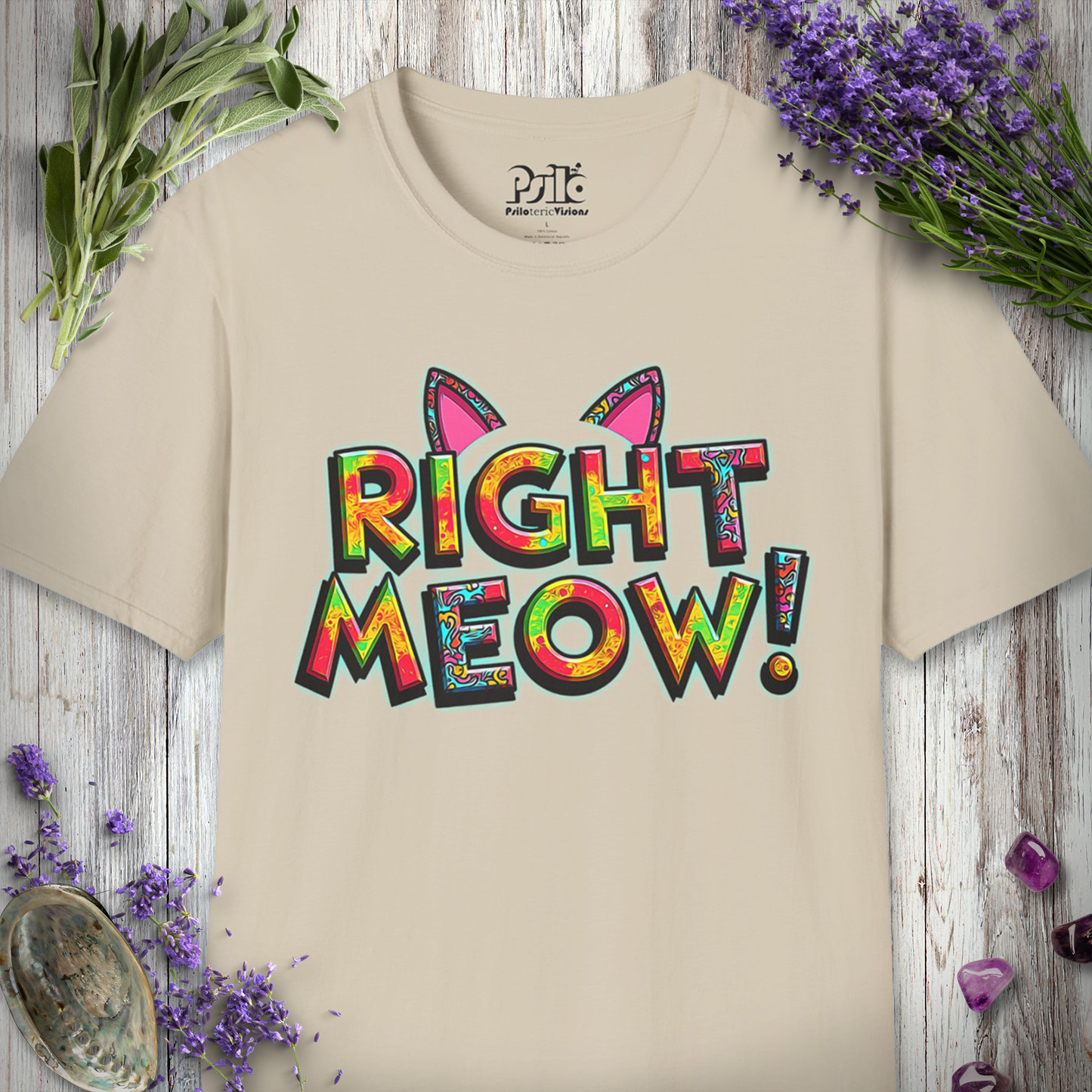 Right Meow T-SHIRT